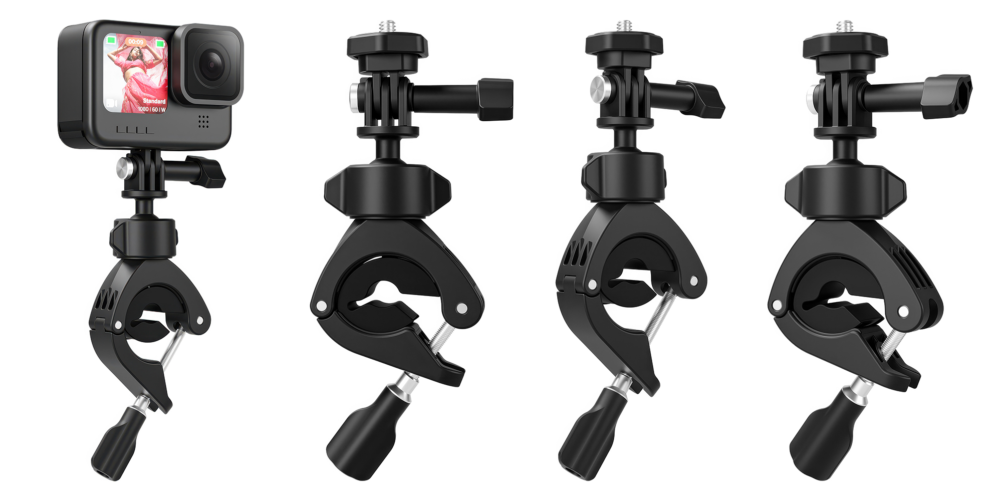 Mocowanie na rurę Telesin TE-HBM-004 do kamer sportowych i aparatów